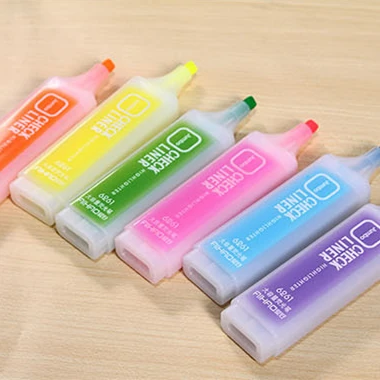 Рекламные маркеры хайлайтер акварельная ручка маркер 6 цветов рисование