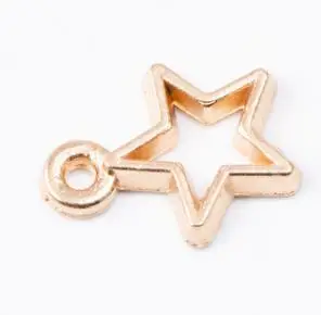 60 шт. винтажные Подвески в виде старинной звезды из цинкового сплава подходят для