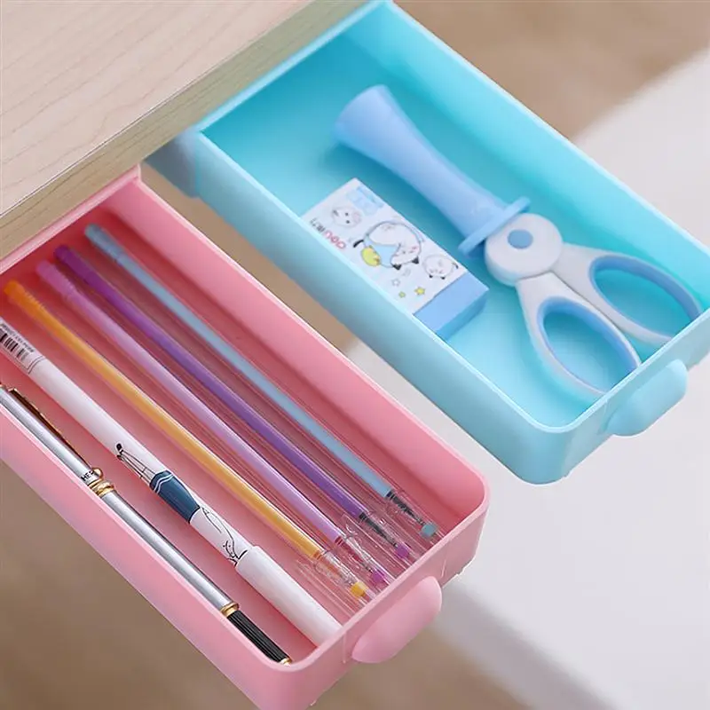 1 набор 2 шт креативный ящик для хранения лоток самоклеящийся скрытый в ящиках Тип