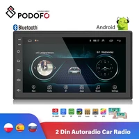 podofo universal android 2 din autoradio car radio 7 2 din multimedia player gps mp5 player gps navigation wifi bluetooth