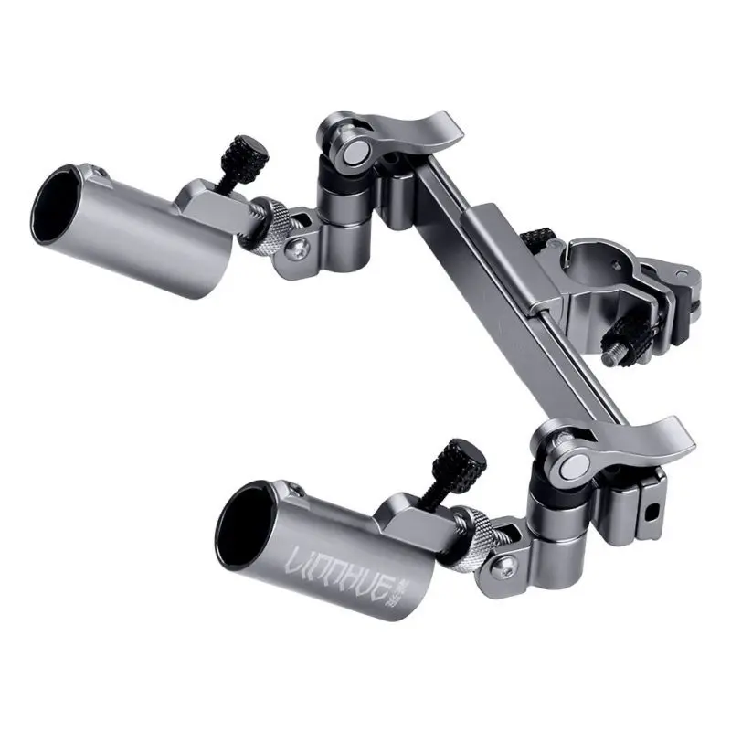 Двойная прочная подставка для рыболовного стула с зажимом зонта