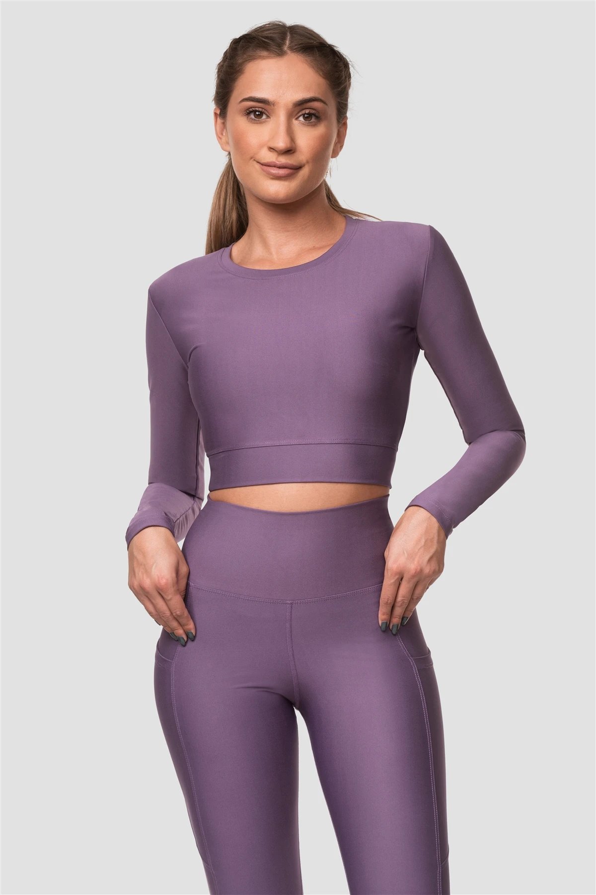 

Superstacy Crop Top Lilac
