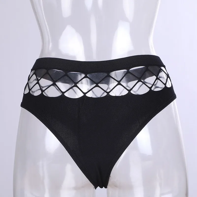 

Sexy Women's Thong Panties Waist Hollow G-Strings Exotic Lingerie Breathable Nylon Underwear Ladies Thongs Underpants