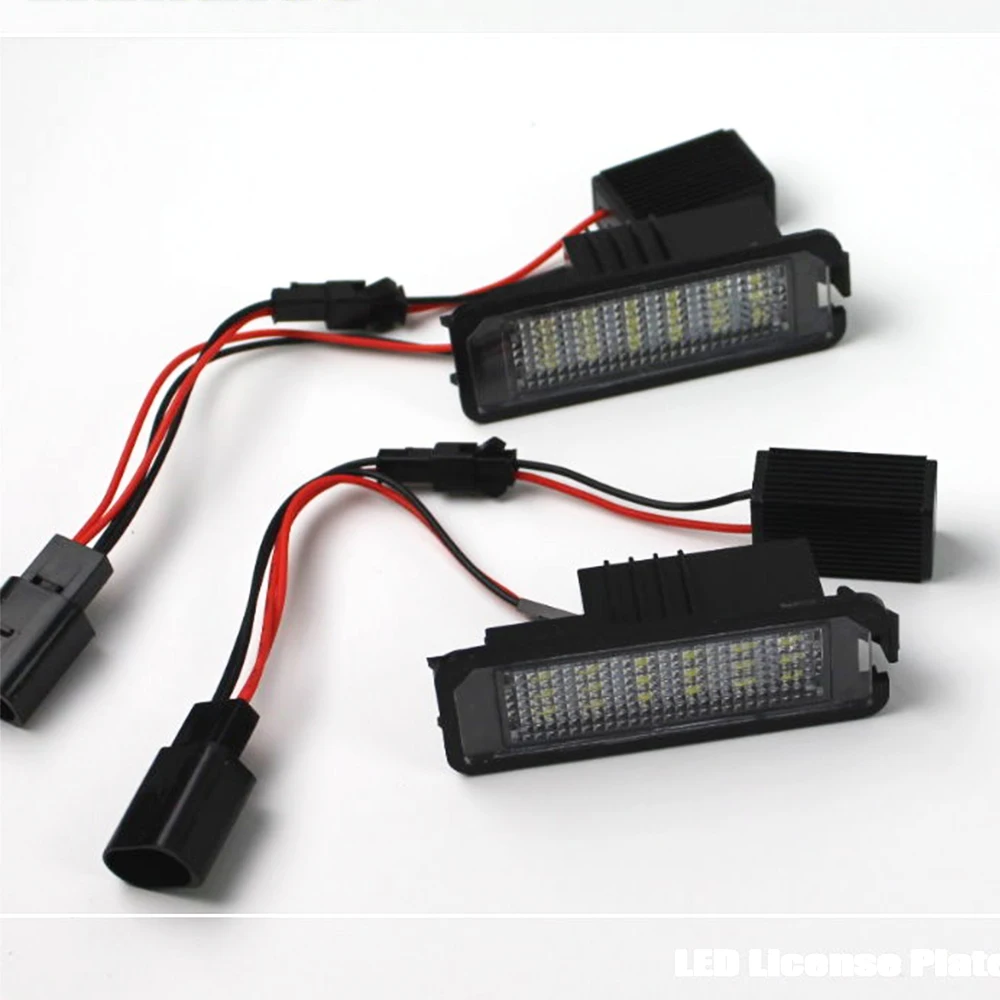 Для SEAT Alhambra 7N Mk2 2010-2016 автомобильный номерной знак фары авто номер рамка лампа