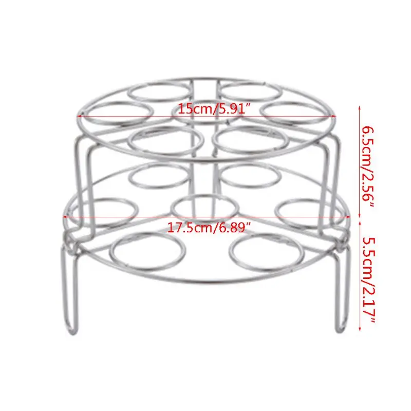 Многофункциональный Штабелируемый Штатив для отпаривателя яиц противоожоговый