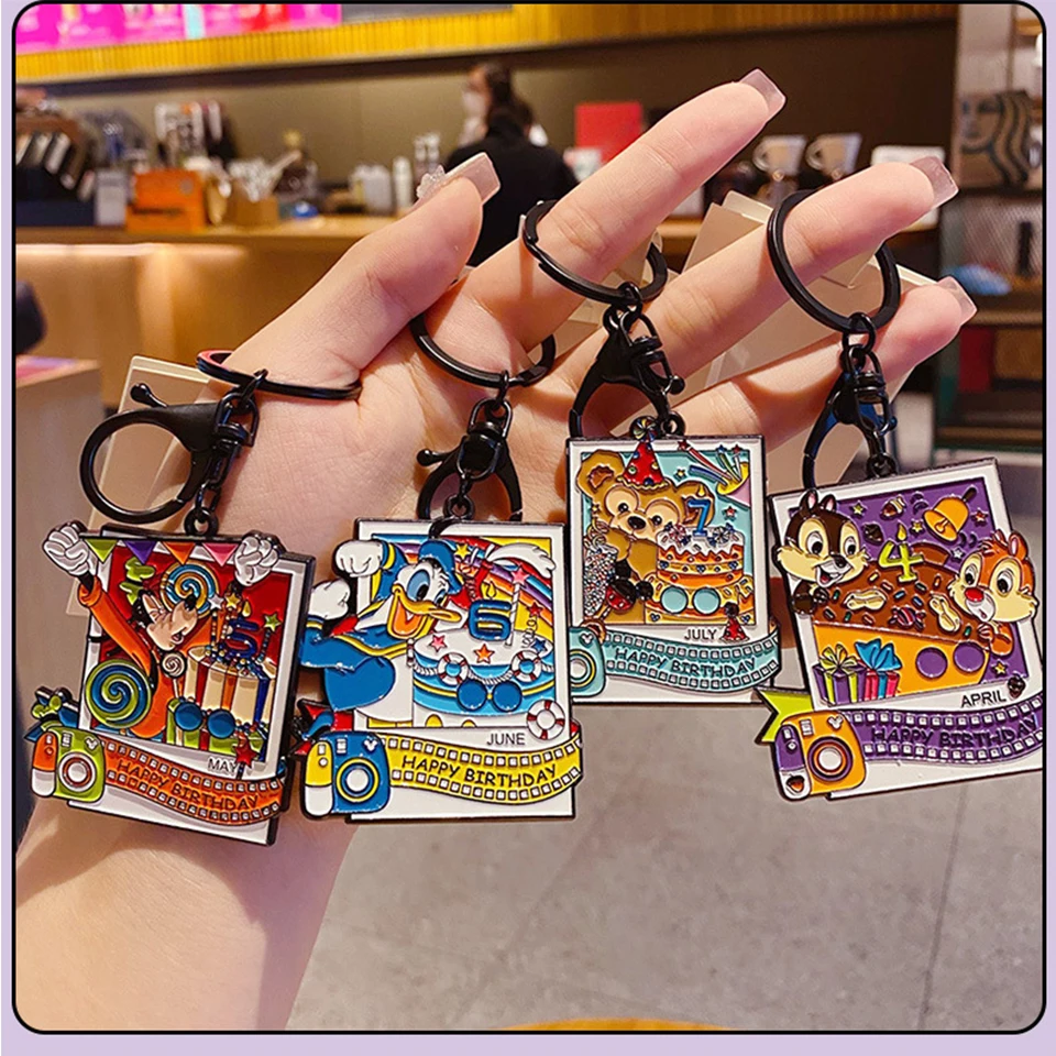 Брелок для ключей с мультяшными героями Диснея подвеска на рюкзак мужчин