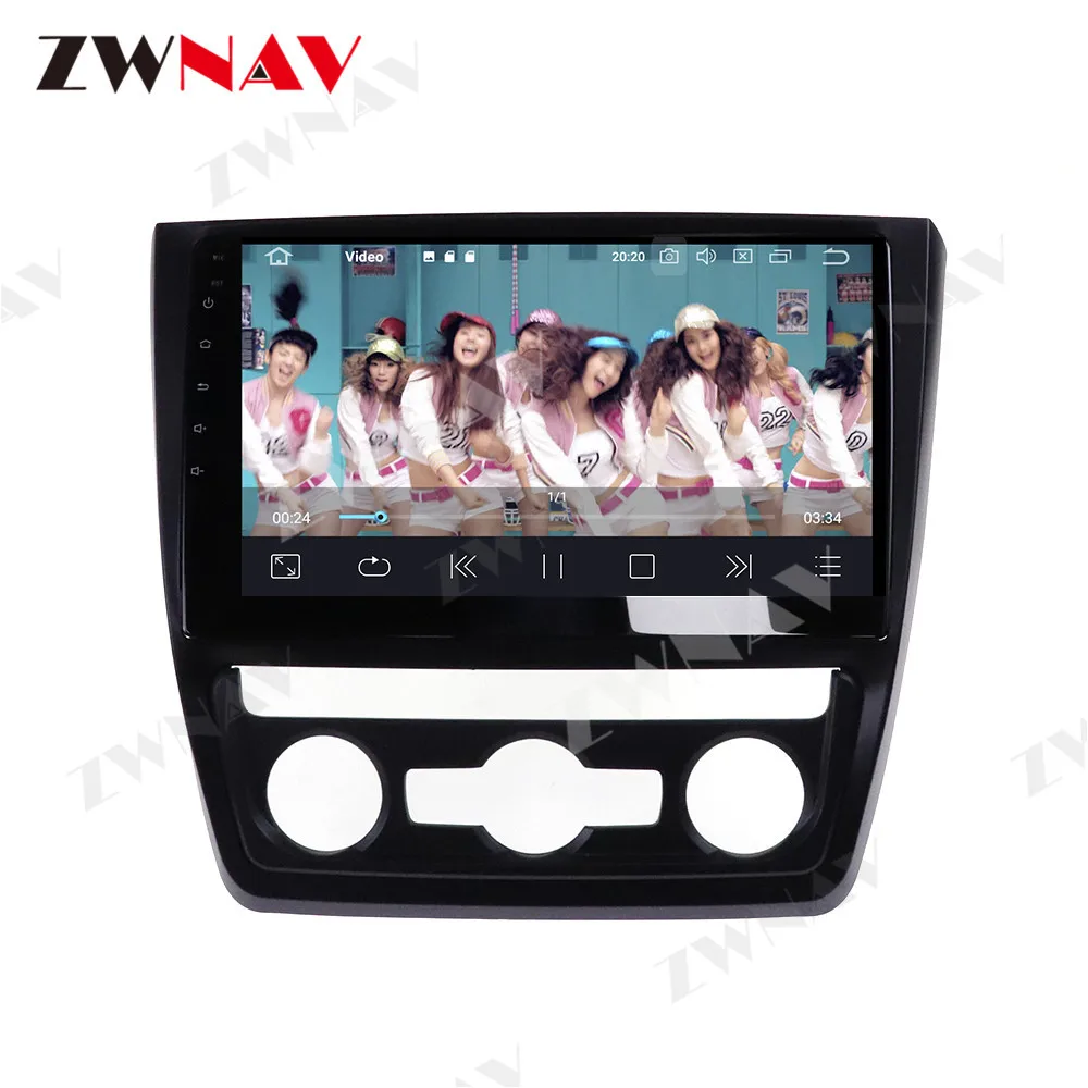ZWNAV для Skoda Yeti 5L 2012 2013 2014 автомобильное радио мультимедийный видеоплеер навигатор