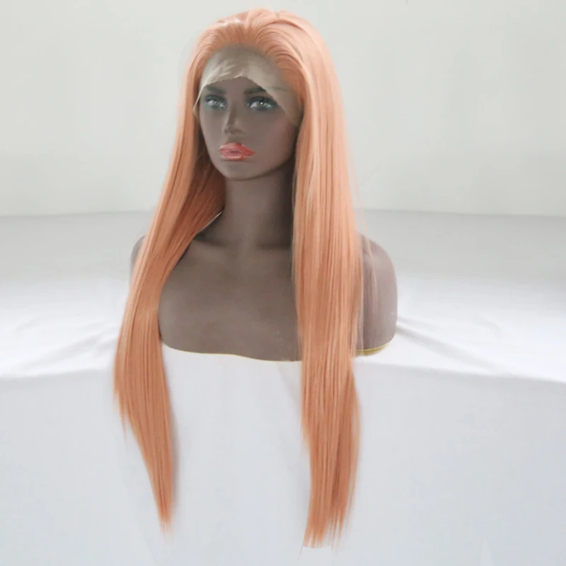 Charisma бесплатная часть синтетический парик фронта шнурка Длинные Натуральные