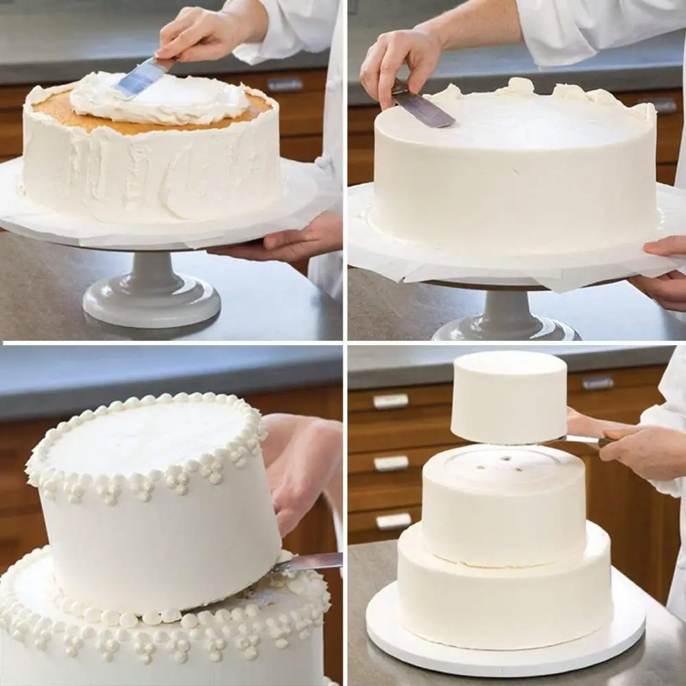 4-12 дюймов шпатель для торта из нержавеющей стали нож глазировки сливочным кремом