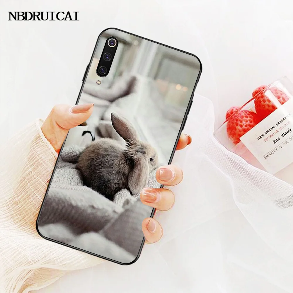NBDRUICAI чехол для телефона с милыми белыми кроликами Redmi Note 8 8A 7 6 6A 5 5A 4 4X 4A Go Pro Plus