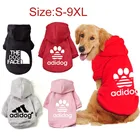 Модная одежда для домашних питомцев, одежда для французского бульдога, теплая толстовка для собак, куртка, пальто для маленьких, средних и больших собак, хлопковая одежда для улицы, чихуахуа, Мопса