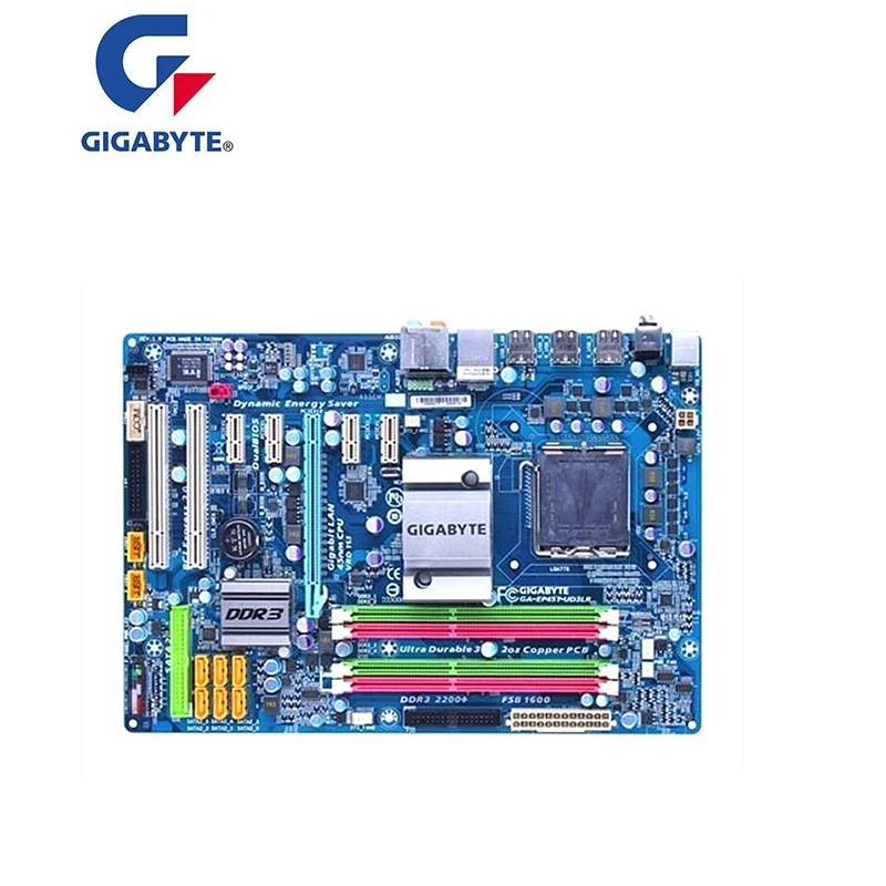 Для Gigabyte GA-EP45T-UD3LR оригинальная б/у настольная материнская плата EP45T-UD3LR P45 Socket LGA 775 DDR3 ATX в продаже