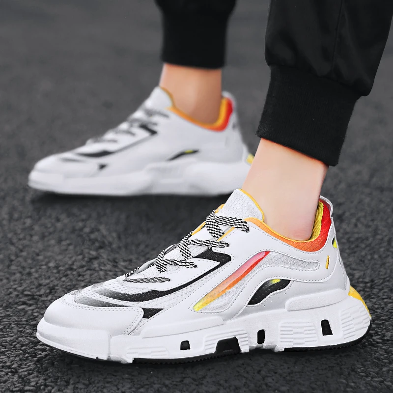 2019 новые осенние уличные Нескользящие кроссовки для бега мужские спортивные