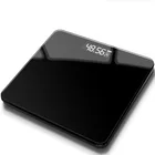 Весы напольные Ванная комната весы измерения жира тела зарядка через USB Стекло Смарт Электронные цифровые весы баланс веса ожирения ЖК-дисплей Дисплей CE