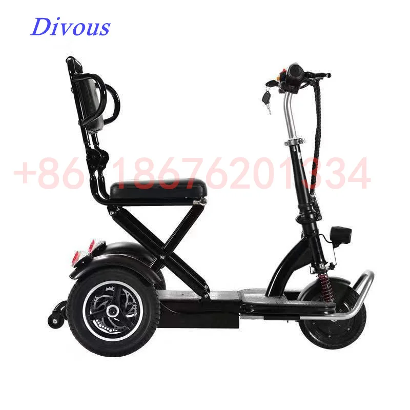 Free Shipping Fashion Factory Price Folding Old Outdoor Mobility Scooter Electric Wheelchair Tricycle | Красота и здоровье