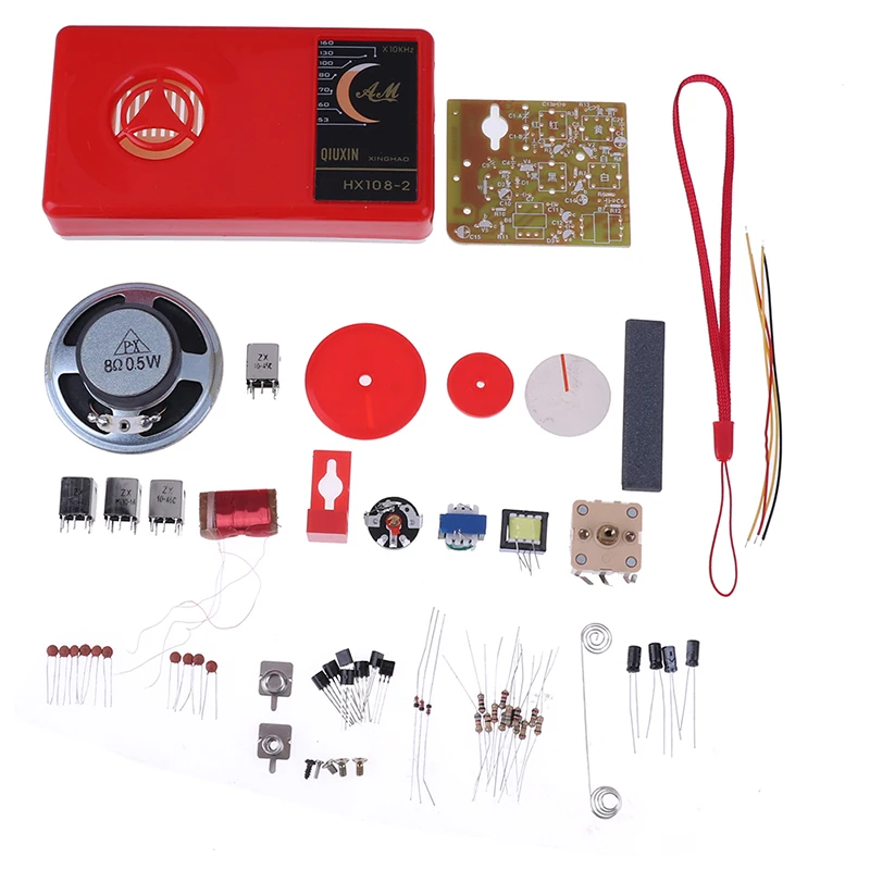 1 комплект 7 электронных лампочек AM Radio Electronic DIY Kit Learning HX108 2|Операционные