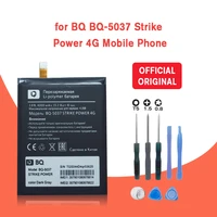 new 4000mah bq 5037 replacement battery batterie for bq 5037 strike power 4g mobile phone batteriestracking tools