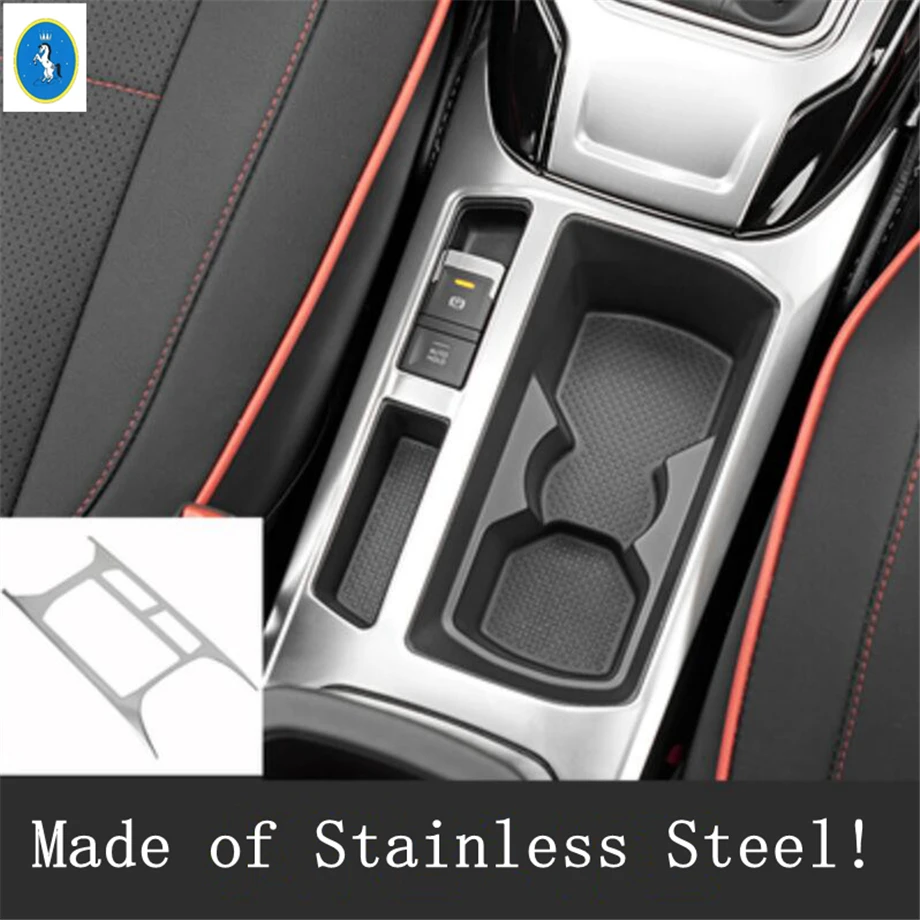 

Silver Interior Refit Kit Door Handle Bowl / Cup Holder / Armrest Lift Button Cover Trim For Volkswagen T-Roc T Roc 2018 - 2021