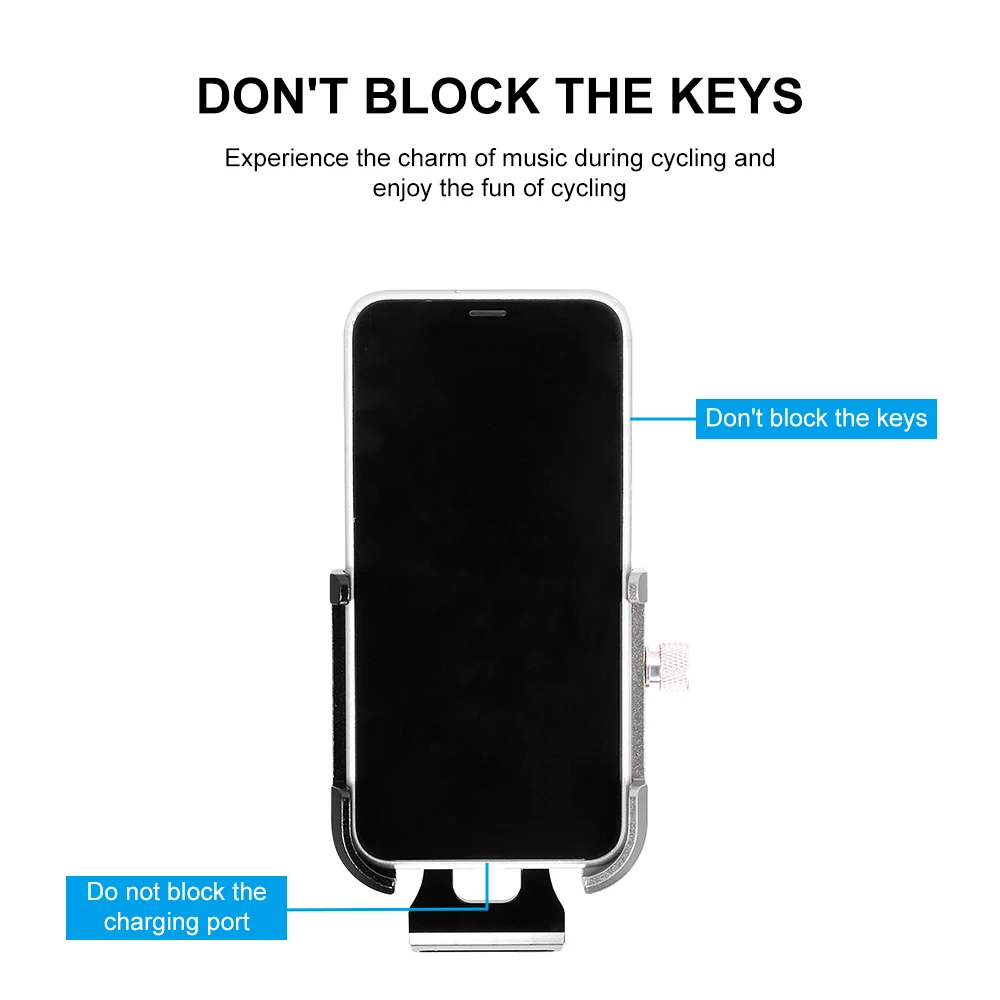 Алюминиевый Универсальный держатель для телефона велосипеда MTB мотоциклетный