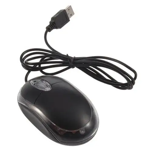 USB Black Wired Gaming Mouse Optical Light Scroll Wheel Mice mouse sem fio for Computer PC Laptop Gamer игровая мышь |