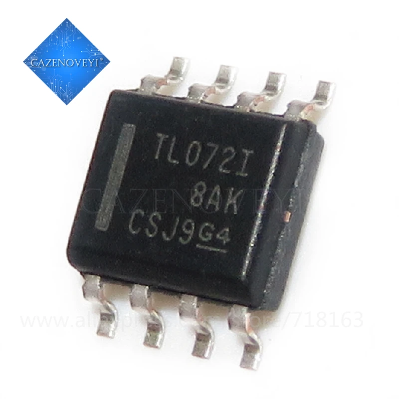 10pcs/lot TL072CDR TL072IDR TL072C TL072CDT TL072ACD TL072I TL072 072CDR SOP-8 In Stock | Электронные компоненты и
