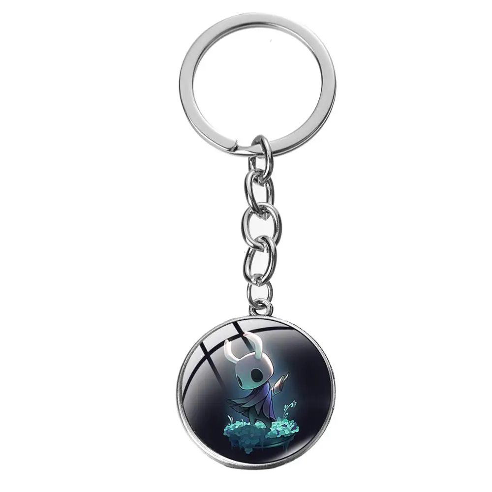 Азиатских Популярные игровую тематику сплав брелок Hollow Knight с анимационным