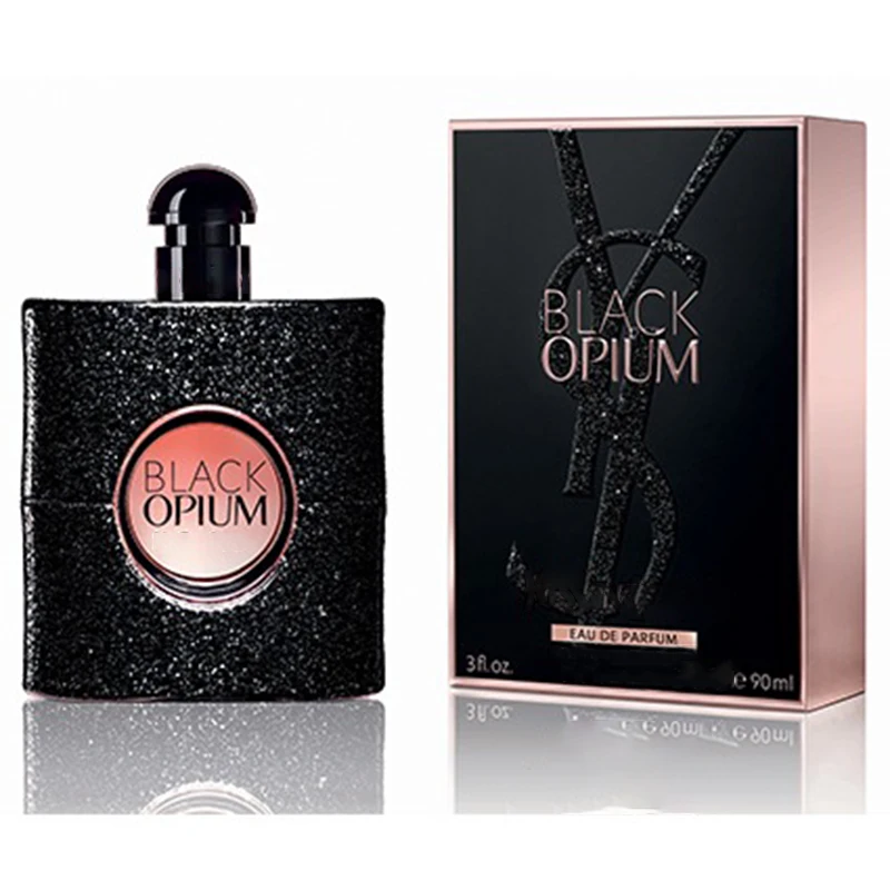 

Туалетная вода Black Opium для женщин, освежающий и натуральный аромат, классический амулет, длительный срок службы
