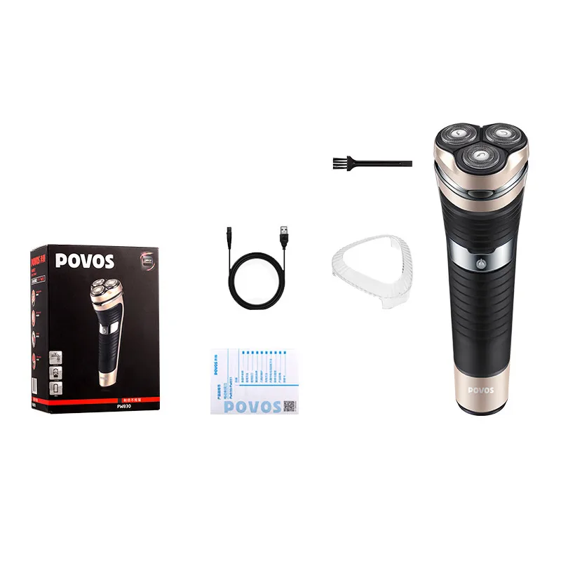 Electric shaver for men Washable Rechargeable Hair Beard shaving machine three blade Razor Electric shavers USB Charge
