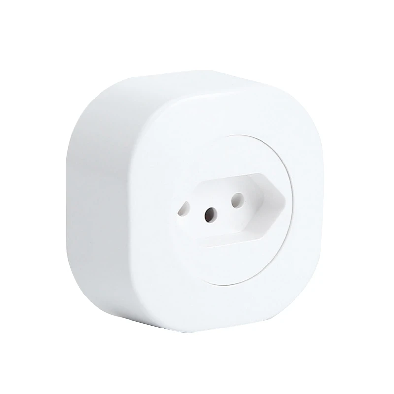 

Mini Wifi Smart Plug Socket Brazil Specification Switch APP Control Remote