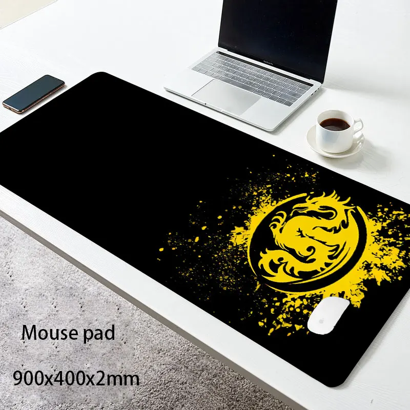 

Extended Mouse Pad Anime Dragon Large Gaming Mouse Pad- Computer Keyboard Mouse Mat Mousepad Rubber Base keyboard mouse pad