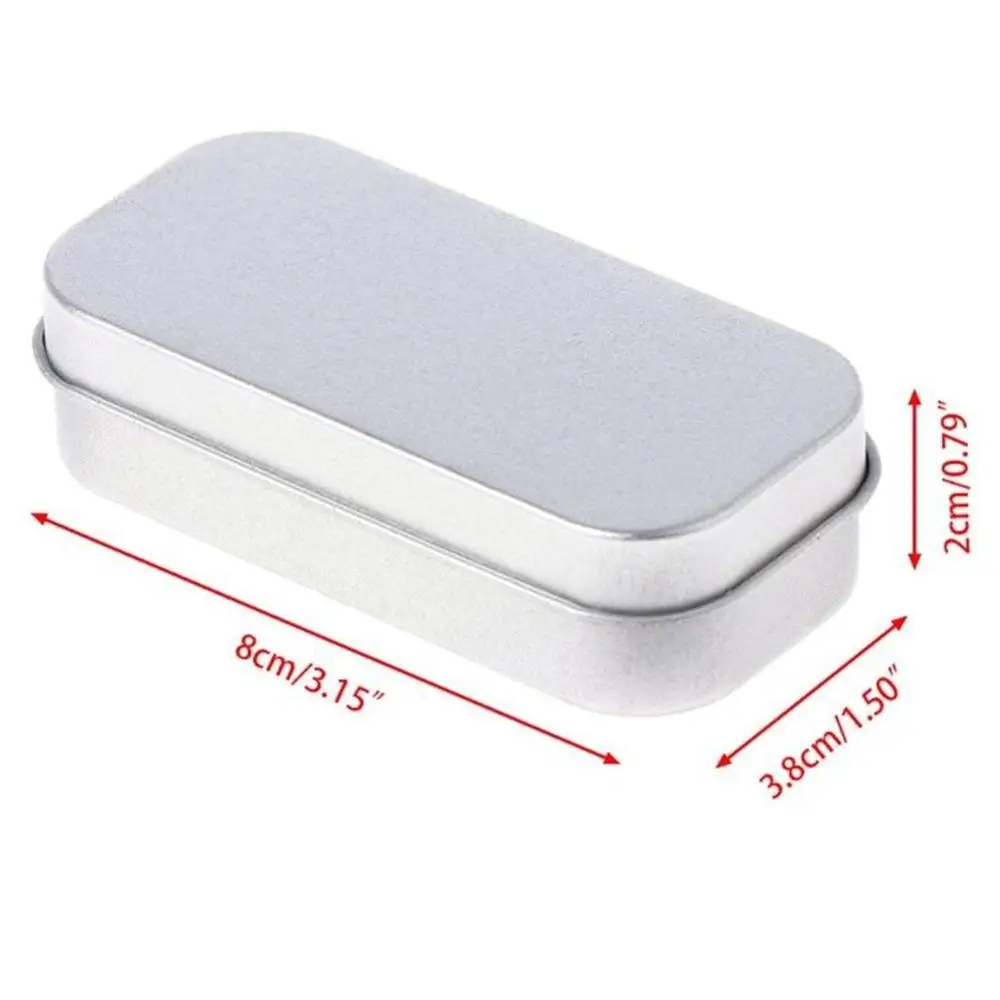 Мини жестяная коробка герметичная банка стандартные коробки для