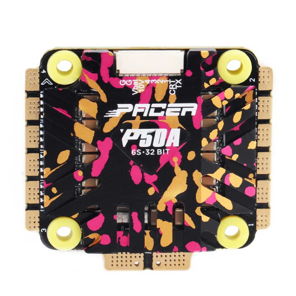 T MOTOR VELOX PACER V45A V2 P50A 4in1 ESC с диагональю экрана 3 6S Lipo 32BIT 10V/2A BEC Скорость контроллер