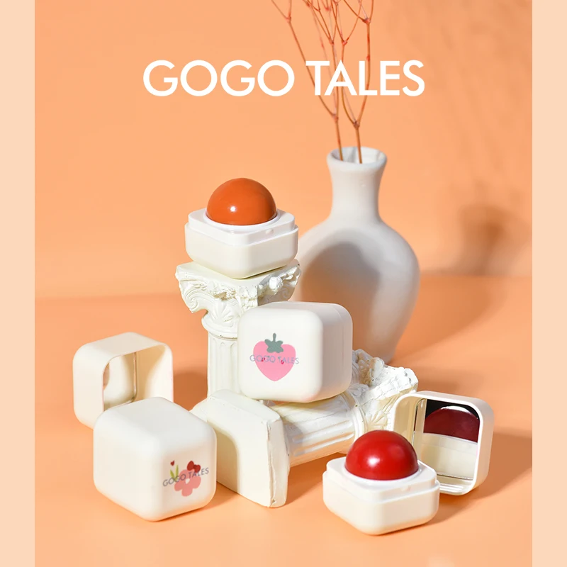 

Увлажняющая губная помада Gogo tales, круглая, не трескается, удаляет омертвевшие подкладки для кожи, стойкая, меняет цвет при температуре, AC264