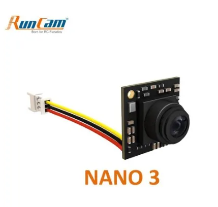 RunCam Nano 3 1/3 '魸TVL 1 1g Ультра светильник FOV 160 градусов широкоугольный NTSC CMOS FPV