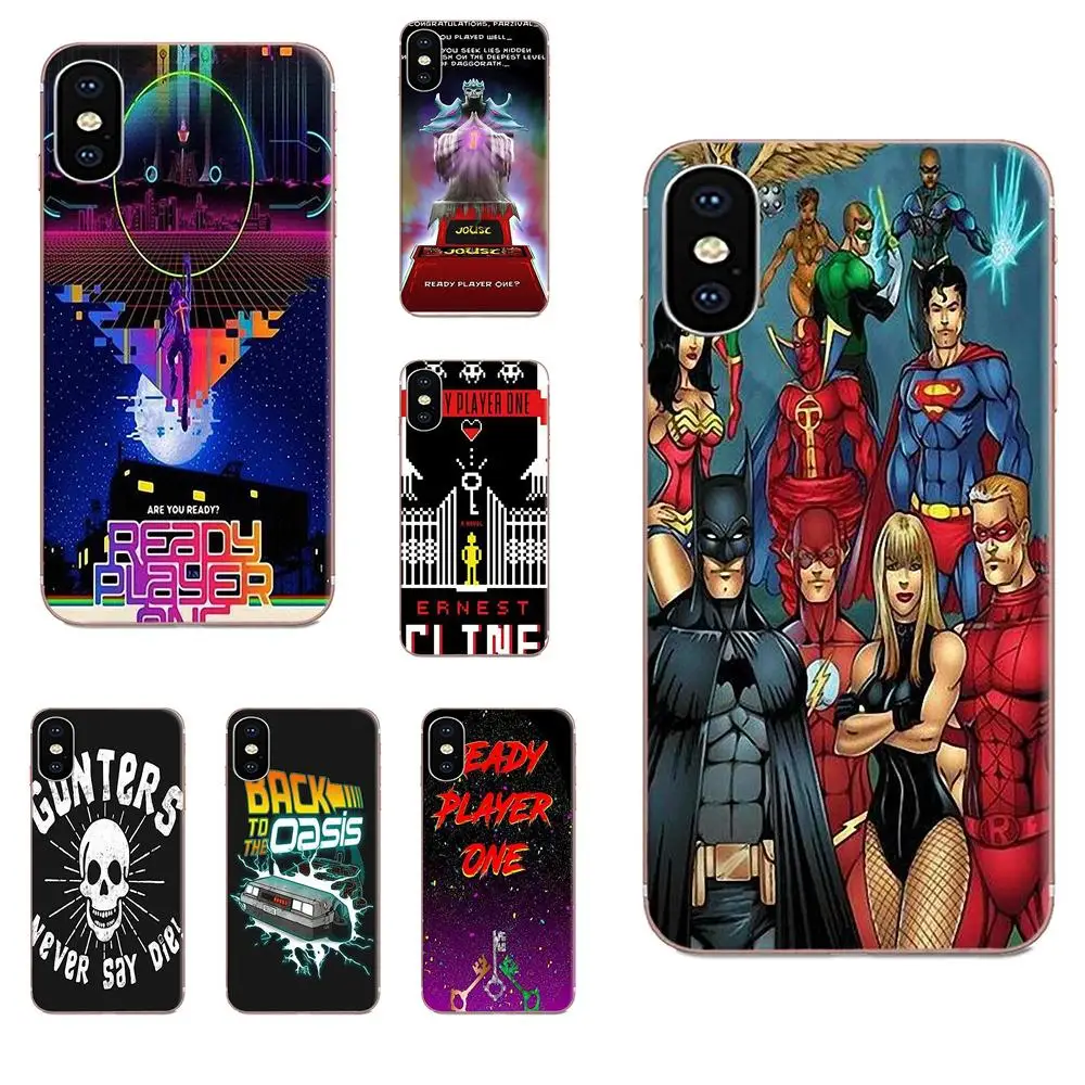 Мягкий ТПУ защитный чехол для Huawei Honor Mate 7 7A 8 9 10 20 V8 V9 V10 G Lite Play Mini Pro P Smart Ready Player One |