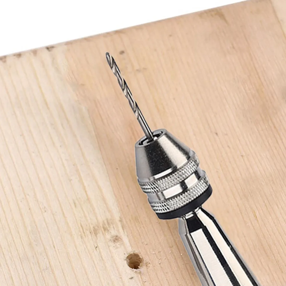 10 шт./компл. микро спиральное сверло Мини Микро алюминиевая ручная дрель с