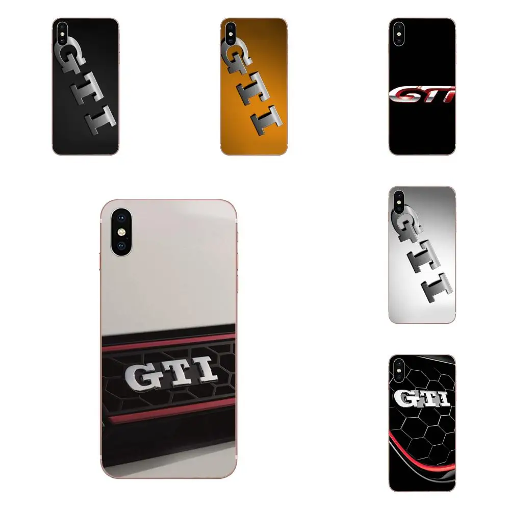 Gti чехол из ТПУ с логотипом рулевого управления для Apple iPhone 4 4S 5 5C 5S SE 6 6S 7 8 Plus X XS Max