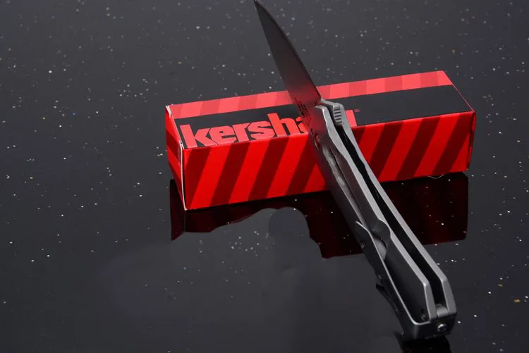Новое поступление K3871 складной карманный Открытый походный нож 8CR13MOV лезвие титановая ручка тактический нож для выживания EDC инструменты