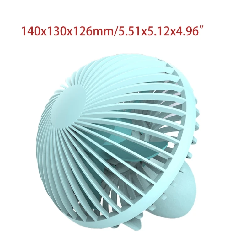 

Desktop Fan Creative Mushroom-Shaped Office Home Silent Fan Best Gift in Summer T21A