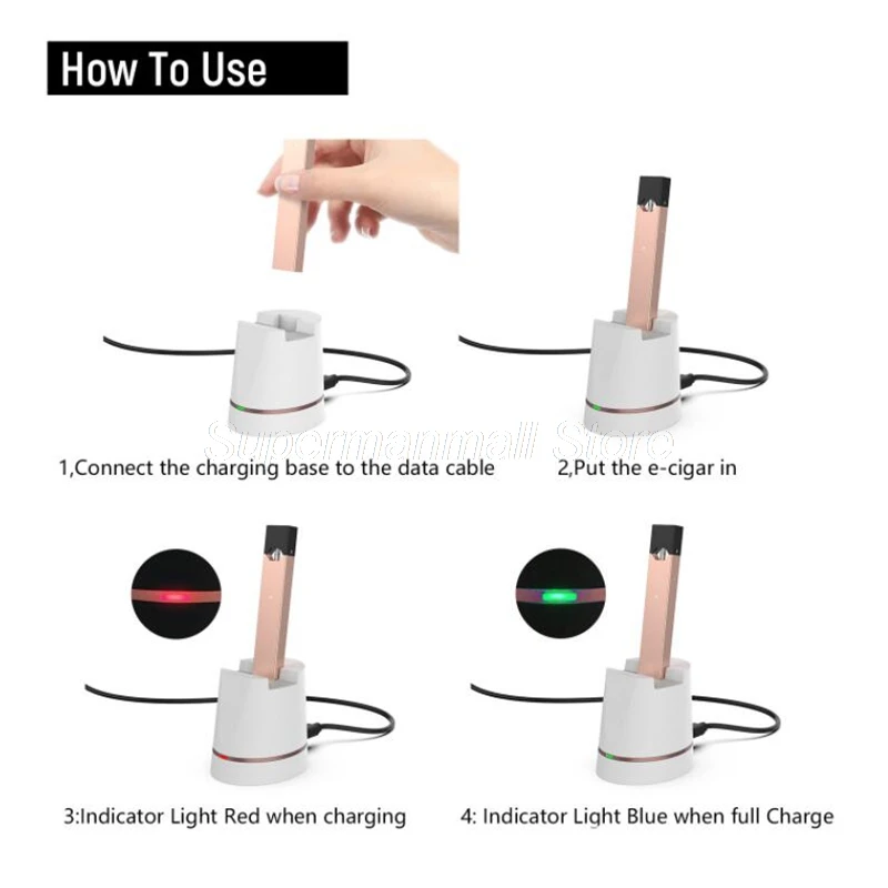 Новое поступление настольное зарядное устройство для устройств juul Быстрая