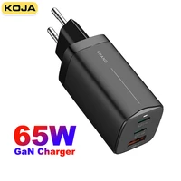 65w gan charger fast charging pps 45w 30w qc4 0 for iphone 13 12 samsung xiaomi phone pd usb c quick charge3 0 type c adapter