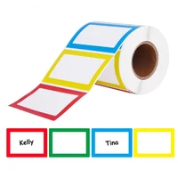 blank name sticker gift packaging labels home decoration 2 3x3 5 inch