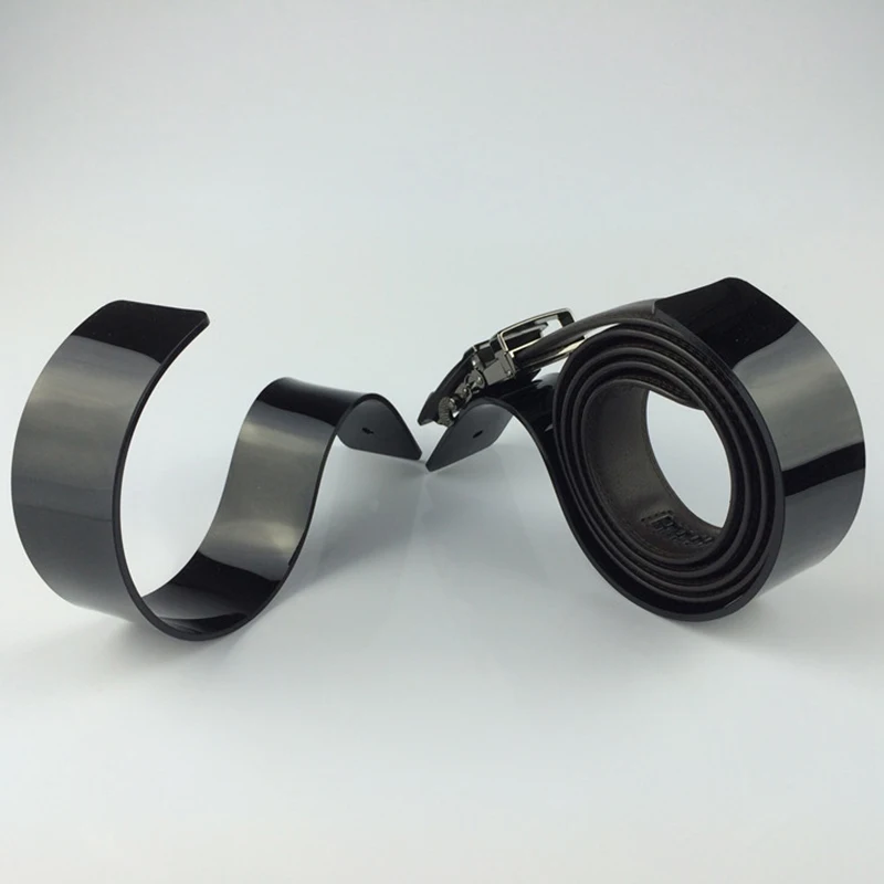 5 шт. магазин одежды прозрачный акриловый для мужчин и женщин ремень держатель