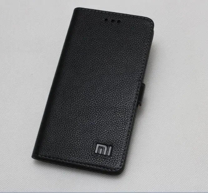 Чехол-книжка из натуральной кожи для Xiaomi mi4S | Мобильные телефоны и аксессуары
