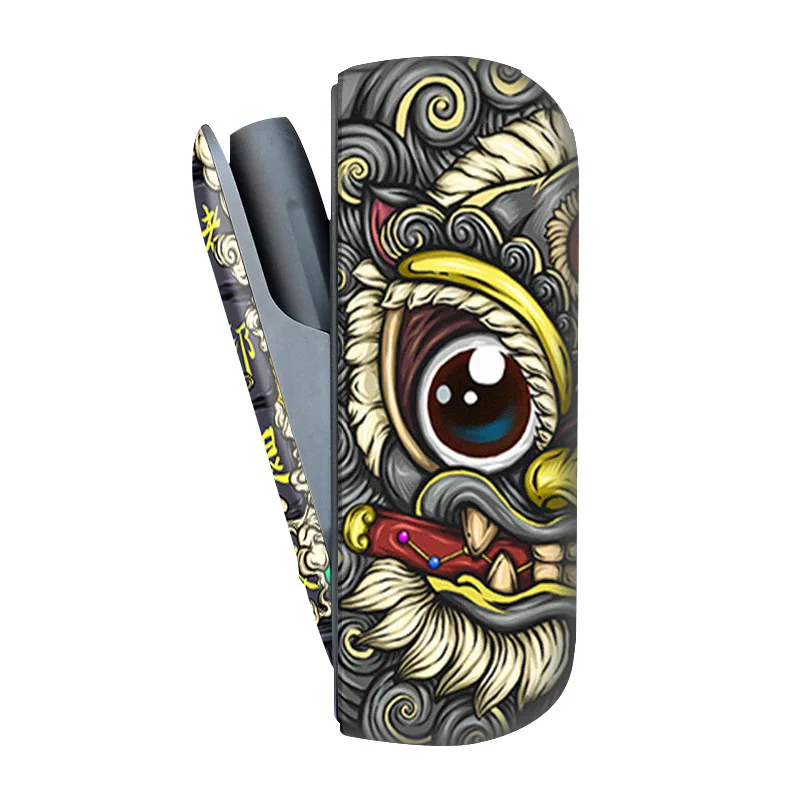 Защитный чехол с рисунком для IQOS 3 0/3 Duo 7 боковая крышка корпуса аксессуары