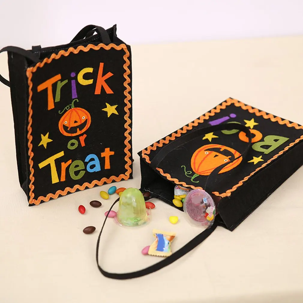Милые товары для Хэллоуина забавные подарочные сумки конфет рождественской елки