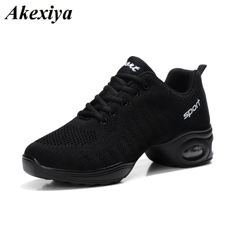 2019 кроссовки женские танцевальные туфли с воздушной подушкой модный дышащий