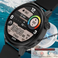 new nfc smart watch man 390390 hd screen men smart watch ecgppg bt call heart rate fitness gps sport smartwatch for huawei ios