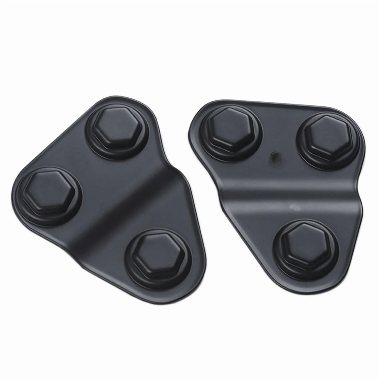 

For Jeep Wrangler JL JLU JT 2018-2021 Cover Door Screw Protector Accessories Black Trim New