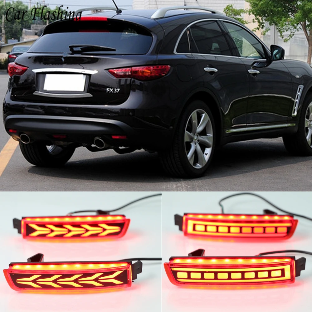 2 шт. Автомобильные светодиодные лампы для Infiniti FX35 FX37 FX50 2009 2010 2011 2012 2013|Фара авто в
